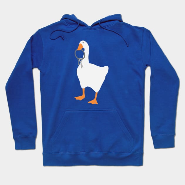 goose with keys Hoodie by Vicener